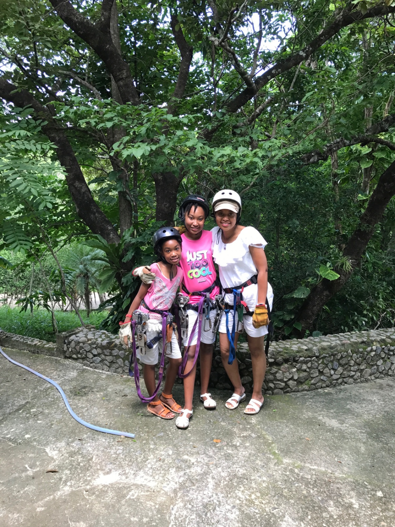 Zip lining in Costa Rica